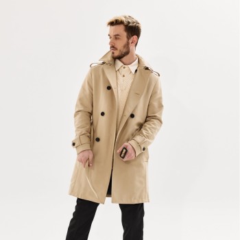Tan Trench Coat