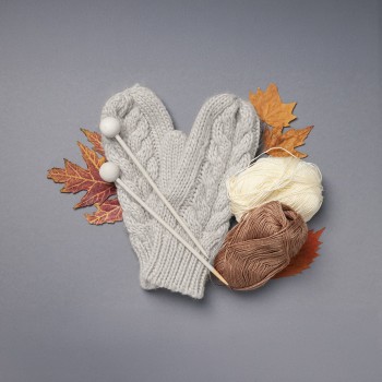 Knit Mittens 01