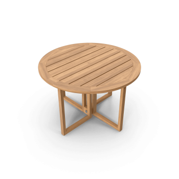 Round patio table